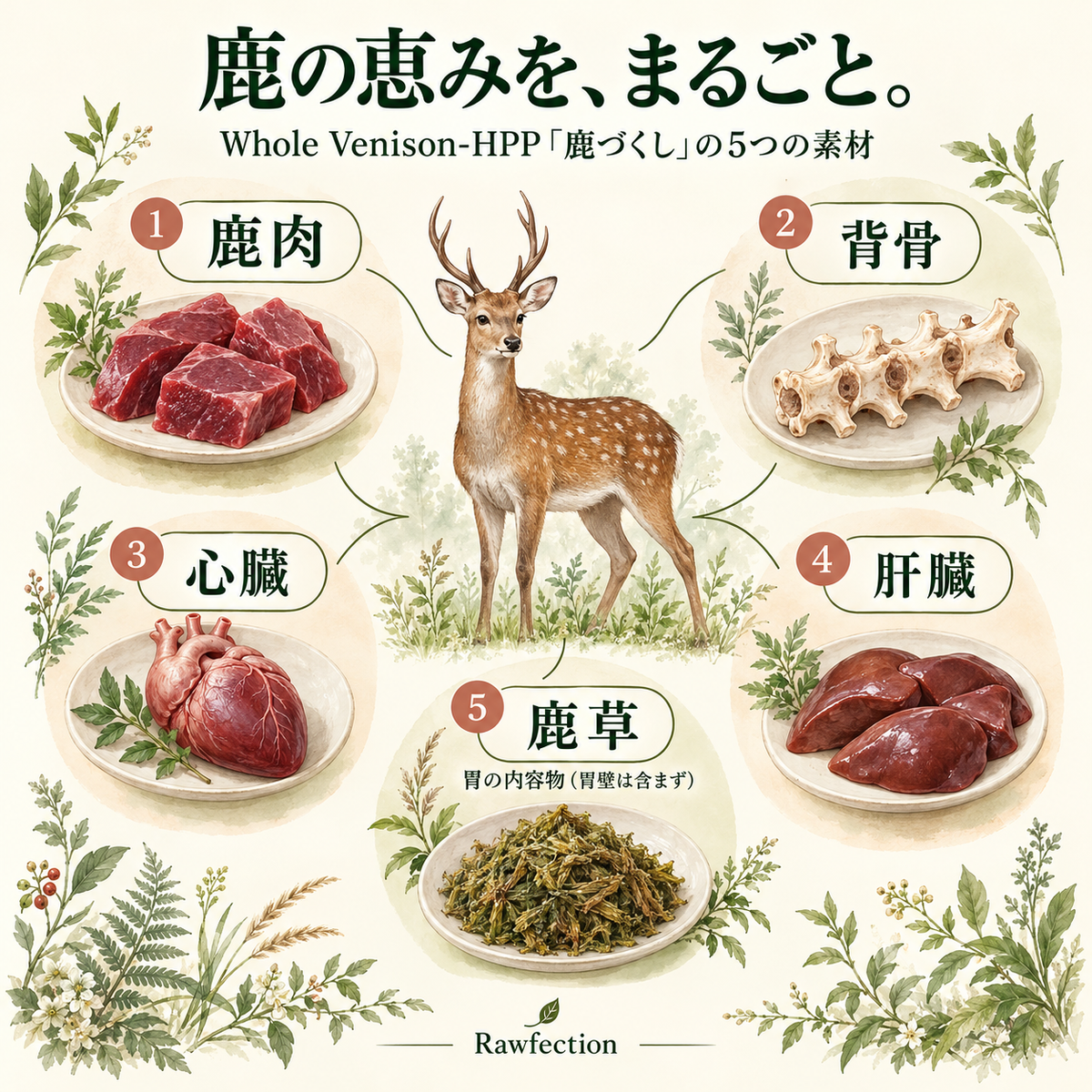Whole Venison-HPP 鹿づくし-HPP